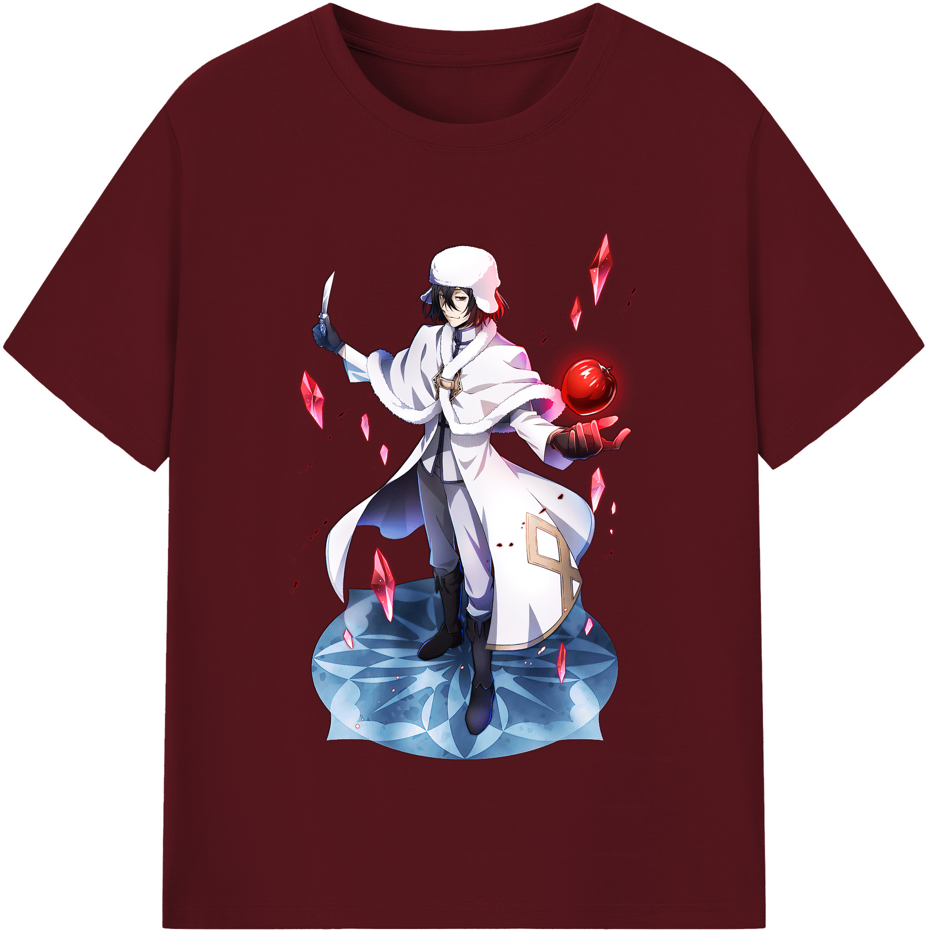 （画像用） 文豪ストレイドッグス Bungo Stray Dogs 綿100％半袖Tシャツ（フロントプリント）